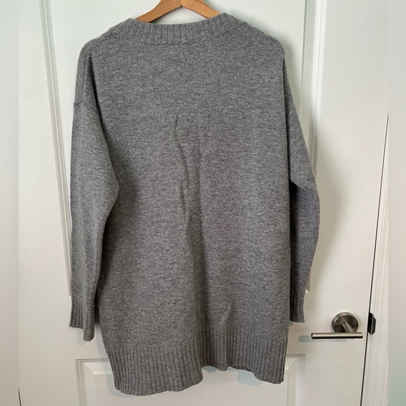 Athleta‎ Wool Cashmere Blend V Neck Sweater - Picture 6 of 6